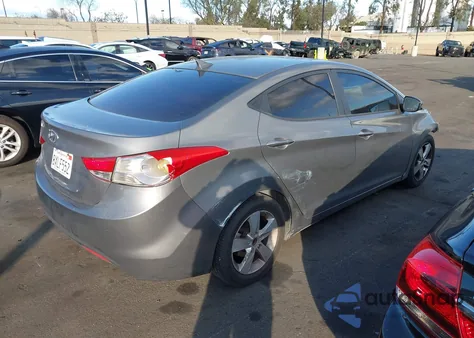 2013 Hyundai Elantra Gls from USA, damaged, VIN 5NPDH4AE5DH359915